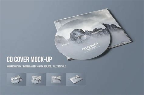 25 Latest Editable CD DVD Mockups 2024 Templatefor