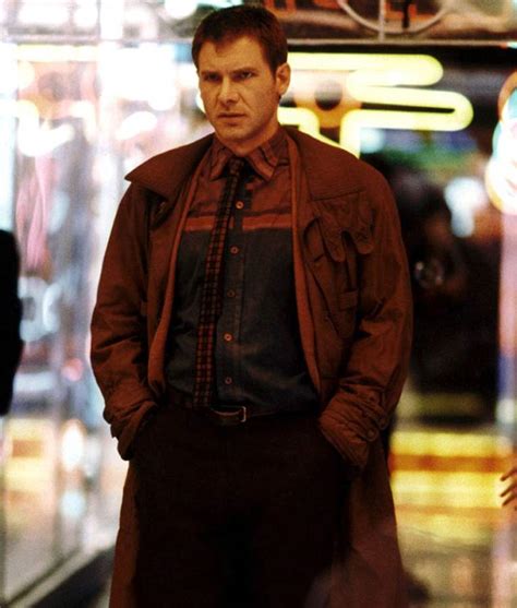 Blade Runner 1982 Rick Deckard Coat | Harrison Ford Coat