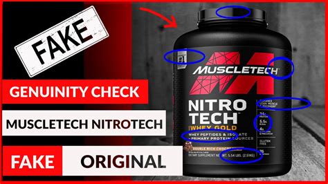 Fake Muscletech Nitro Tech New Packaging 2022 फेक नाइट्रोटेक Youtube