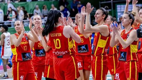 La selección española femenina de baloncesto se clasifica para los