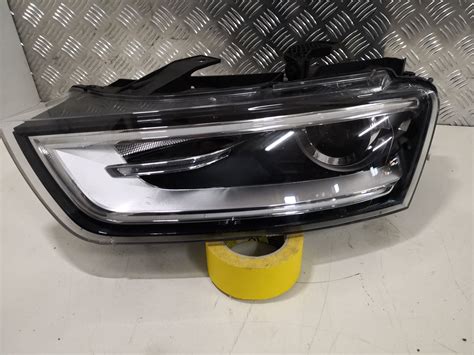 Reflektor Lewy Przedni Audi Q Lift U Bi Xenon Led Lampa Lewa Przedn