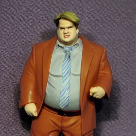 Chris Farley Action Figurine Ebay Photo Stable Diffusion