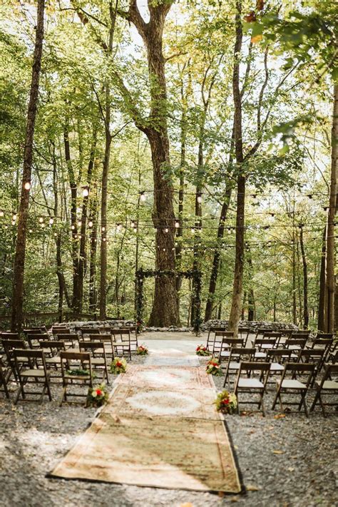 Enchanted Forest Wedding Ceremony Forest Wedding Venue Forest