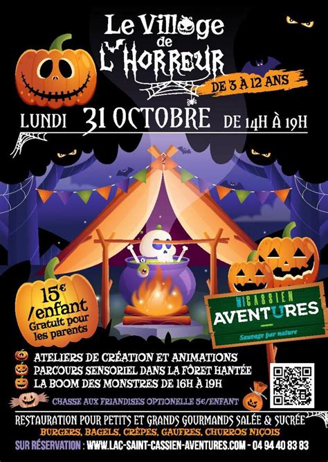 Animations Halloween Pour Petits Et Grands Avec Saint Cassien Aventures