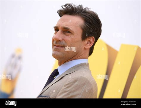 Jon Hamm Arrives At The Los Angeles Premiere Of Minions At The Shrine