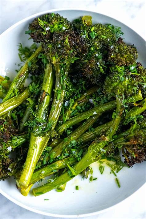 Crispy Roasted Broccolini Recipe