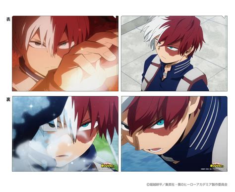 My Hero Academia Scene Photo Clear File Set VOL 2 Shoto Todoroki HLJ