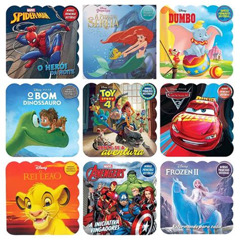 Livros Minhas Primeiras Hist Rias Disney Marvel Ou Pixar Clubinho Do