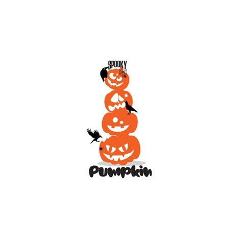 Premium Vector Spooky Pumpkin