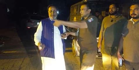 Lahore Police Detain Pti Leader Mian Mehmood Ur Rasheed