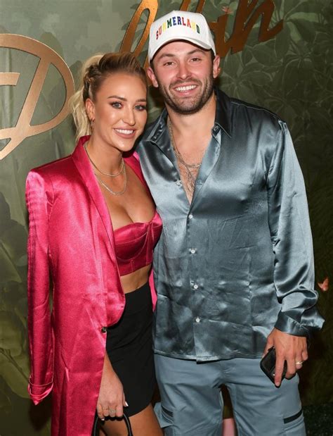 Baker Mayfield And Wife Emily Wilkinsons Relationship Timeline Us Weekly