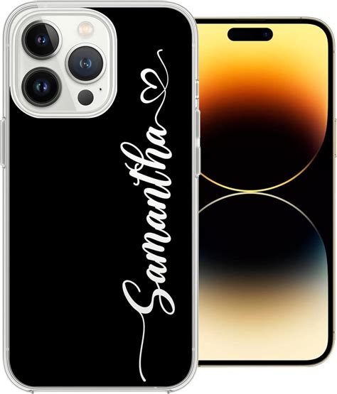 Custom Name Phone Case For Iphone 15 14 13 12 11 Pro Max X Xs Xr 7 8 Se Plus