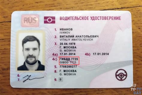 Серия и номер водительского удостоверения: где написаны, где посмотреть ...