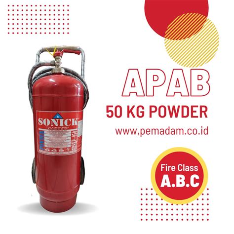 Jual Apab Kg Powder Alat Pemadam Kebakaran Trolley