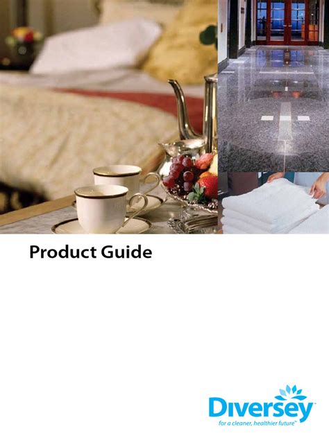 Diversey Product Catalogue 28pp | PDF | Odor | Perfume