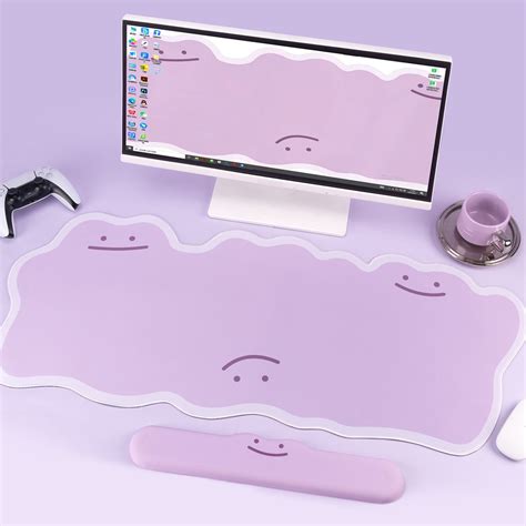 Ditto Theme E Sports Mouse Pad Large Extra Thick Lock Edge Desk Mat