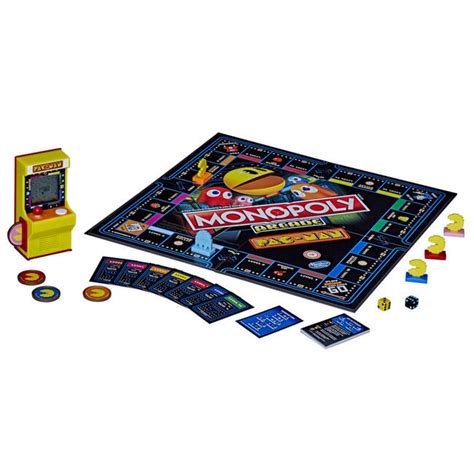 Monopoly Arcade Pac-Man Edition With Mini Arcade Machine