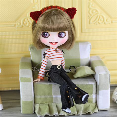 D DBS Blythe Smiley Hand Painted Doll Sale Nude Doll And Set Shopee Philippines