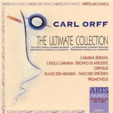 Orff Carl Ferdinand Leitner Kurt Eichhorn Cologne Radio Symphony