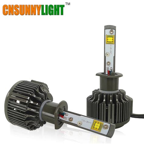 CNSUNNYLIGHT H1 LED High Lumen 30W 3600lm 5500K Super White With Turbo