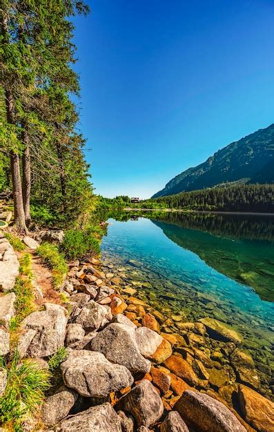 Premium Photo Tatra National Park In Poland Famous Mountains Lake