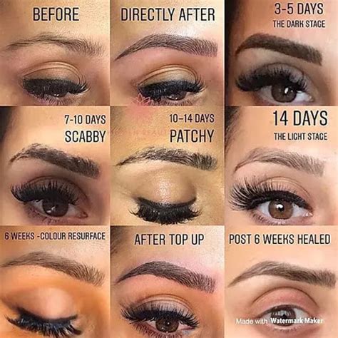 What To Expect During The Microblading Healing Process