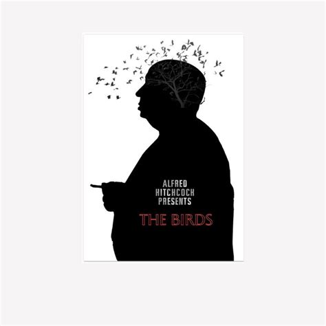 Alfred Hitchcock Poster the Birds Movie Poster Exclusive A3 29.7 X 42 Cm FREE SHIPPING - Etsy