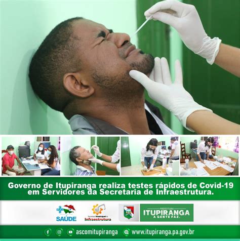 Governo De Itupiranga Realiza Testes R Pidos De Covid Em Servidores