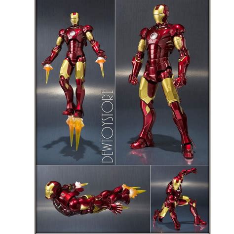 [pre Order] Bandai S H Sh Figuarts Shf Iron Man Iron Man Mark 3 Mark Iii Reissue Hobbies