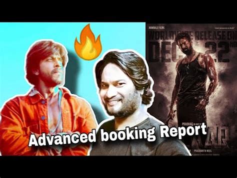 Dunki Advanced Booking Report Dunki Vs Salaar Youtube