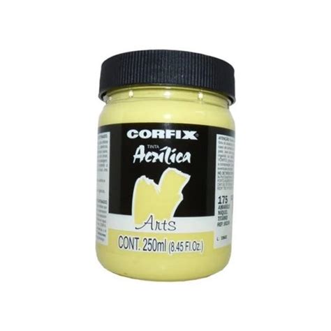 Tinta Acr Lica Arts Corfix Ml Amarelo N Quel Gr Tinta