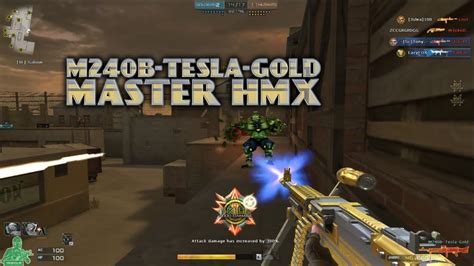 Crossfire West M240B Tesla Gold Master HMX Dawn Village YouTube