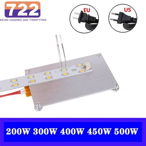 Ptc Heating Plate Soldering Station Demolition Hot Plate Chip Aluminum Desoldering BGA LED Lamp