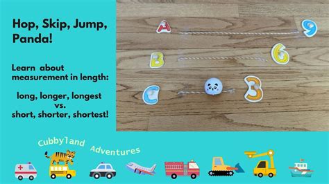 Hop Skip Jump Panda Kiddos Learn About Measurement In Length