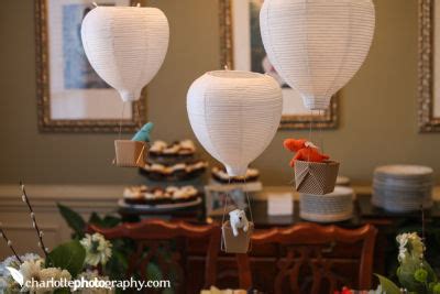 Up Up And Away Hot Air Balloon Theme Baby Shower