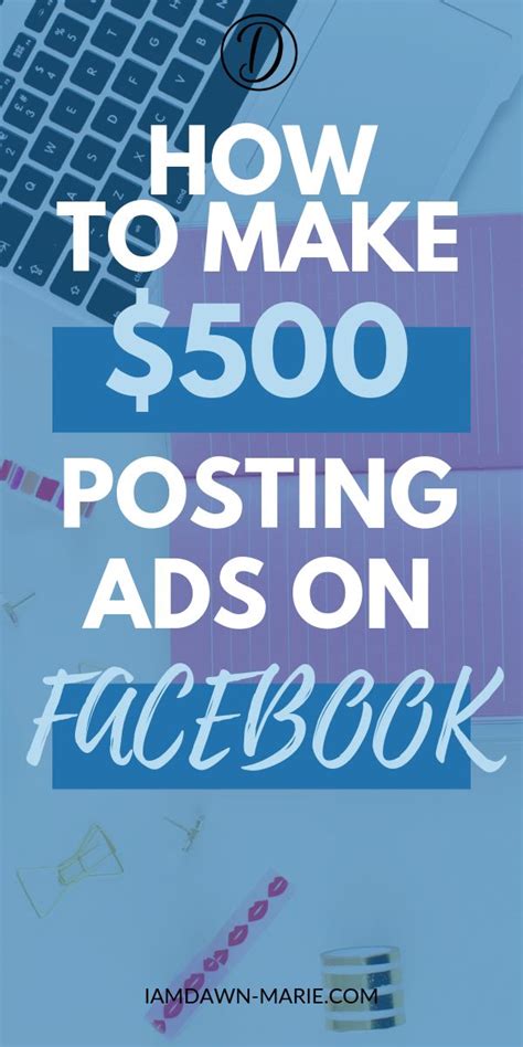 How To Make Money Posting Ads On Facebook How To Make Money Social