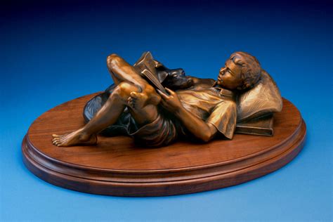 Contentment Figurative Bronze Sculpture By GARY ALSUM Available