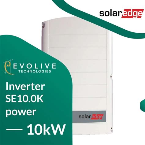 Solaredge Inversor Se K Rw Tebnn Rw Teben Merxu