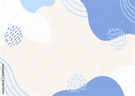 Abstract cute vector pattern background with chaotic paint elements ...