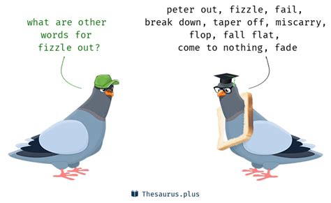 Fizzle out Synonyms and Fizzle out Antonyms. Similar and opposite words ...