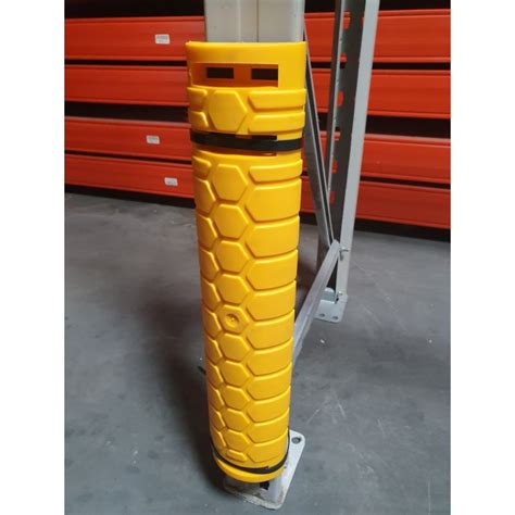 New Plastic Pallet Racking Column Guards With Quick Release Cable Ties