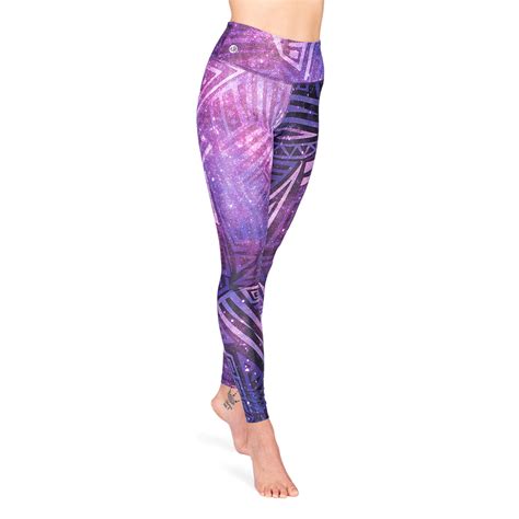 BODYNOVA Niyama Leggings Stardust Tribe HIGH WAIST Yogamats Bodhi Hot Stones Meditation