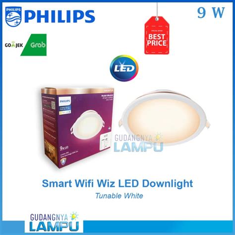 Jual Lampu Philips Downlight Smart Led Wifi W Watt Tunable White