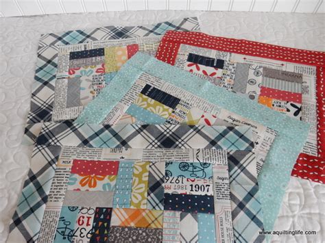 Charm Pack Patchwork Placemats Tutorial A Quilting Life