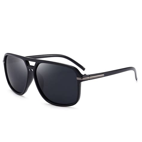 Classic Pilot Vintage Polarized Sunglasses Men Male Fashion Retro Dri Jollynova