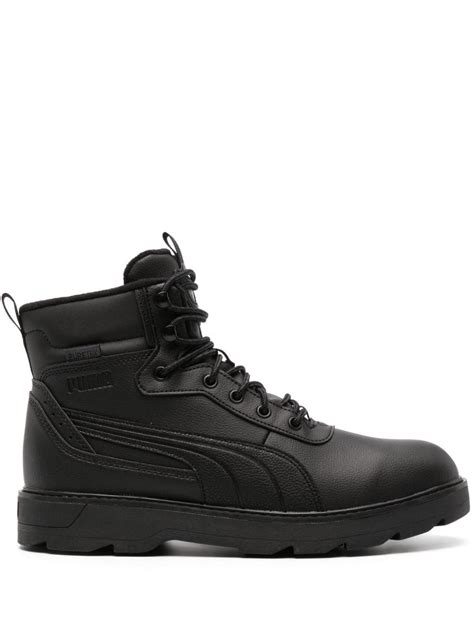 Puma Desierto V3 Puretex Faux Leather Boots Black Farfetch Za