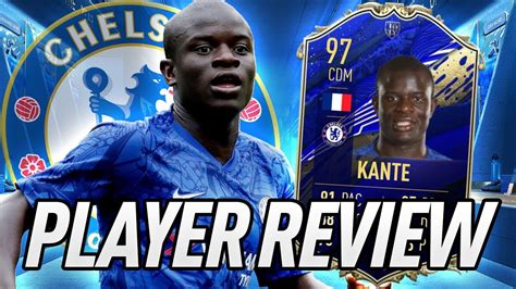 THE UNSTOPPABLE MACHINE 97 TOTY KANTE PLAYER REVIEW FIFA 20