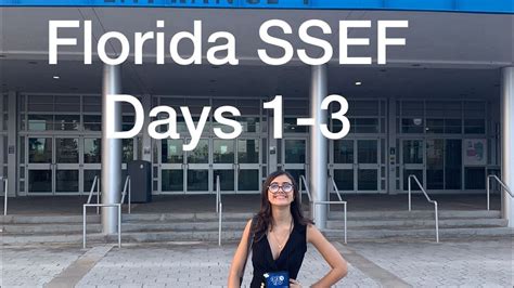 Florida State Science And Engineering Fair Days 1 3 YouTube