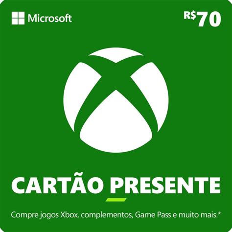 Gift Card Xbox Reais C Digo Digital Kabum