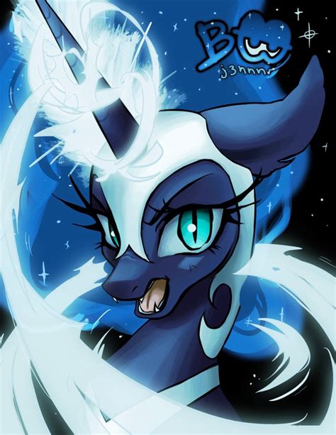 Nightmare Moon Mlp Art Minor My Little Pony Мой маленький